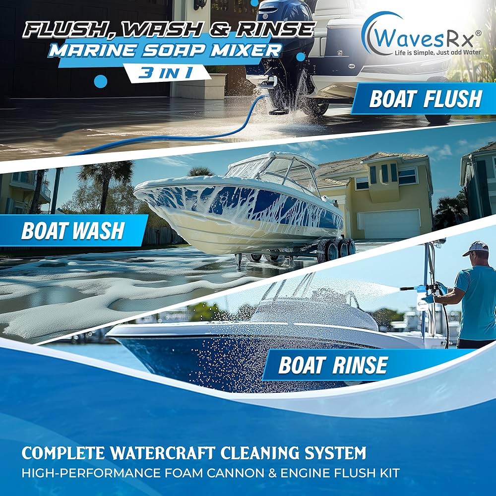 Amazon.com : WAVESRX Boat & PWC Soap & Engine Flush Mixer